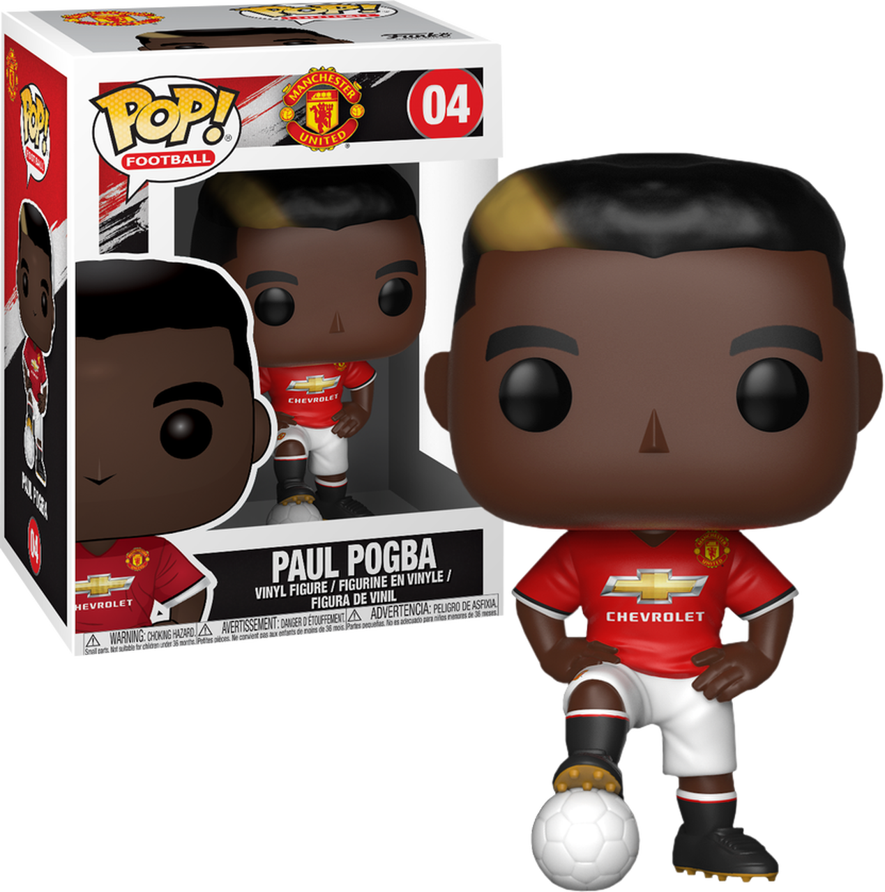 Epl Football - Paul Pogba Funko Pop, HD Png Download PNG with transparent background