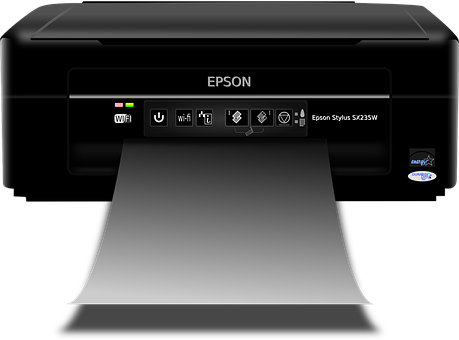 Epson Stylus S X235 W Printer PNG with transparent background