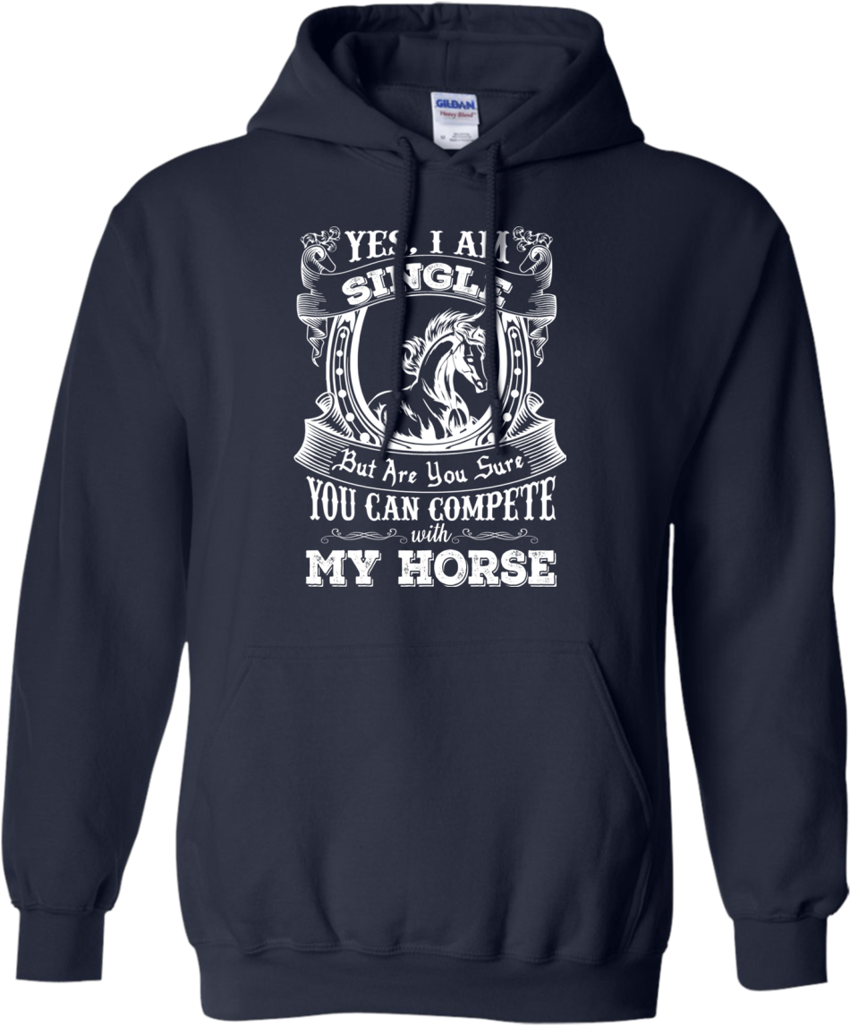 Equestrian Humor Hoodie Design