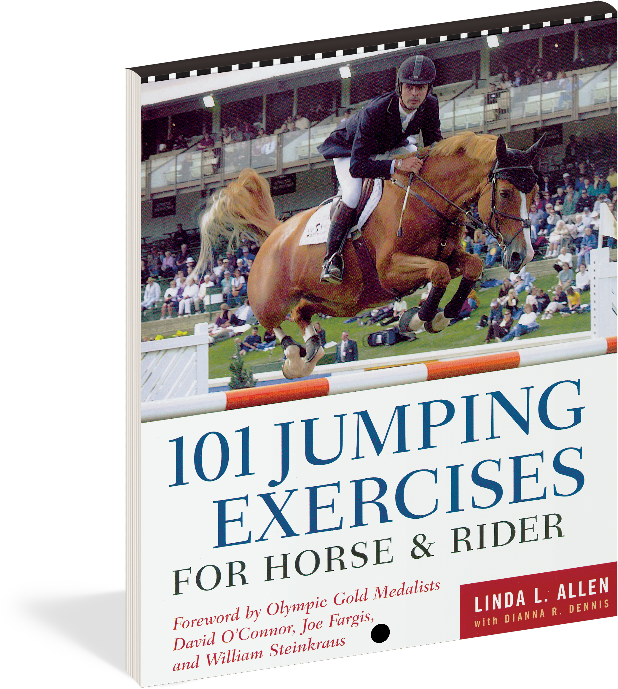 Equestrian_ Jumping_ Exercise_ Book_ Cover