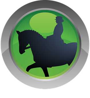 Equestrian Silhouette Icon