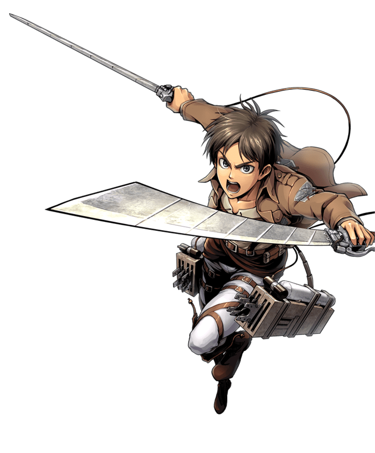 Eren Yeager Render PNG Clipart PNG with transparent background