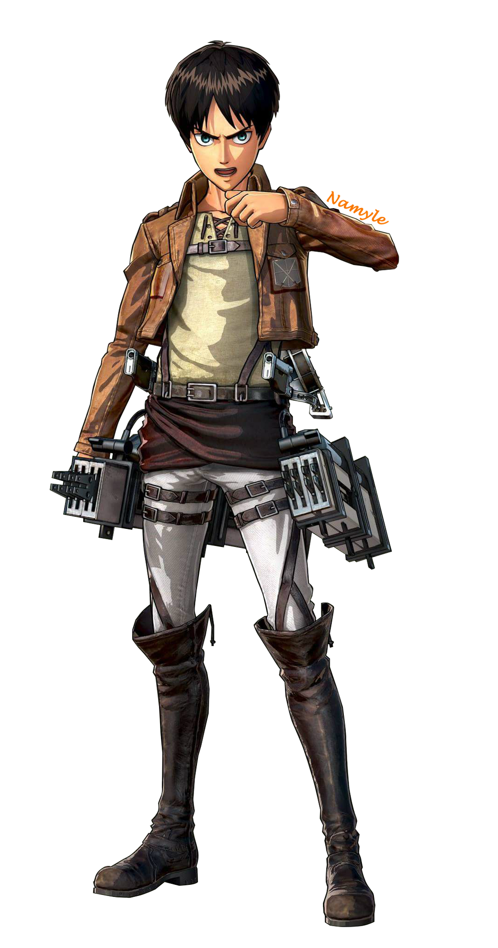 Eren Yeager Render PNG Transparent Image PNG with transparent background