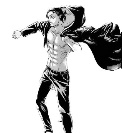 Eren Yeager PNG Pic PNG with transparent background