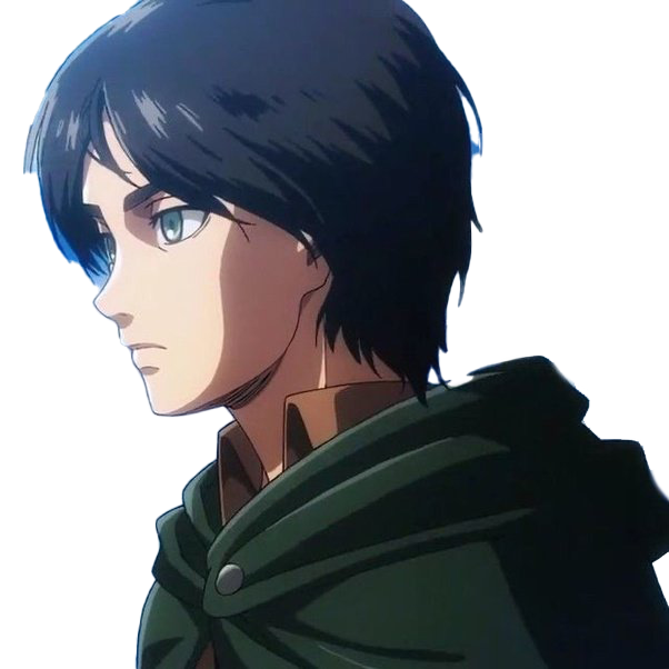Eren Yeager PNG Transparent Picture PNG with transparent background
