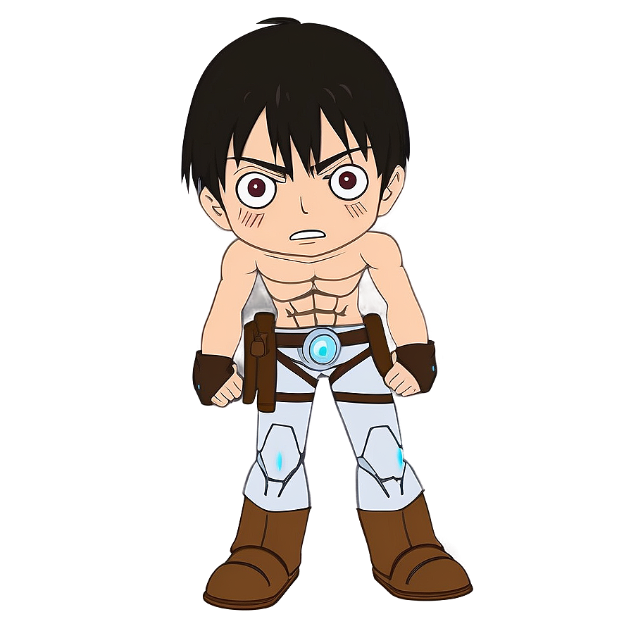 Eren Yeager’s Titan Control Power PNG mkg4 PNG with transparent background