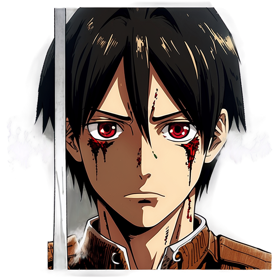 Eren Yeager’s Ultimate Sacrifice PNG 60 PNG with transparent background