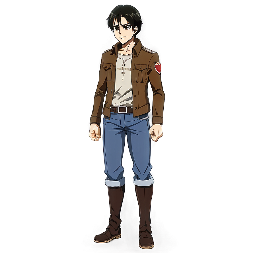 Eren’s Fight for Humanity’s Freedom PNG lkx55 PNG with transparent background