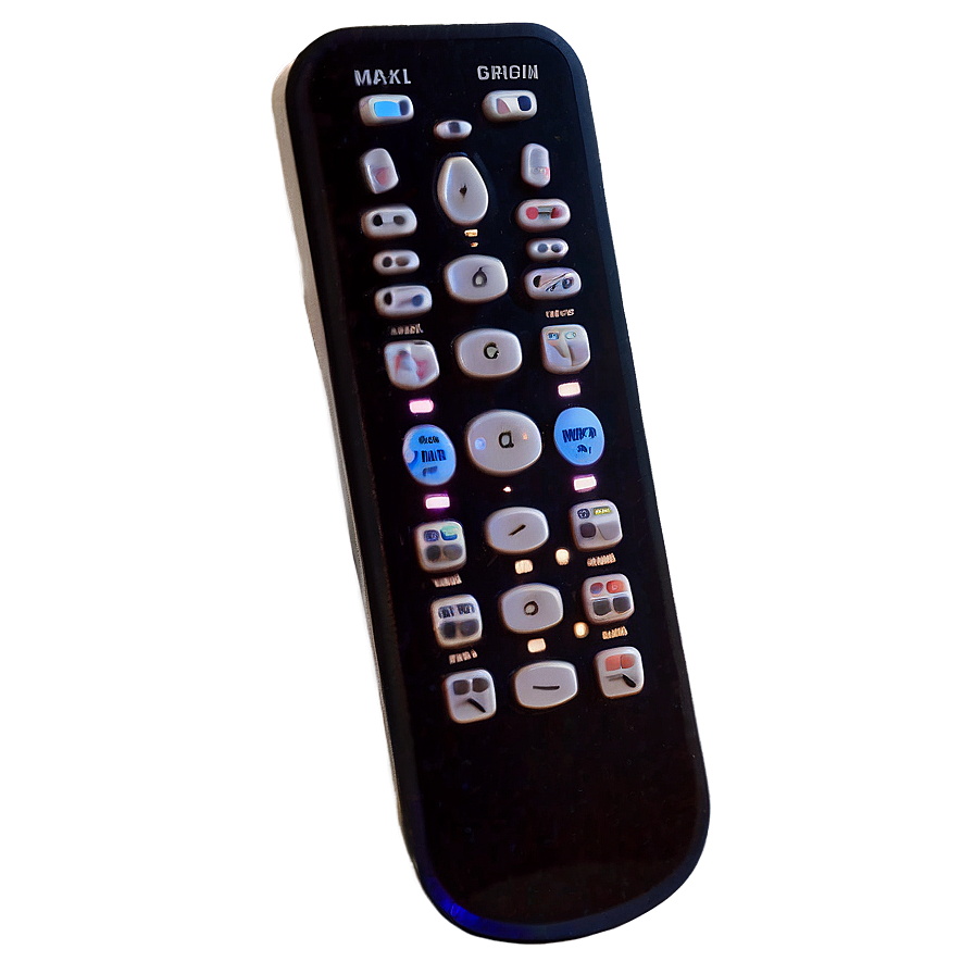 Ergonomic Tv Remote Model Png 06122024