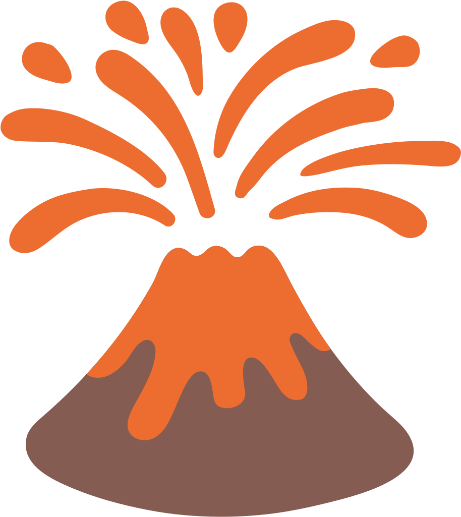 Volcano Emoji, HD Png Download PNG with transparent background