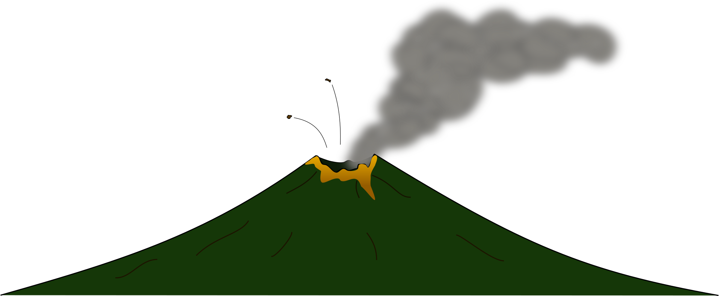 Download Volcano Png Picture - Volcano Eruption Png Gif, Transparent Png PNG with transparent background