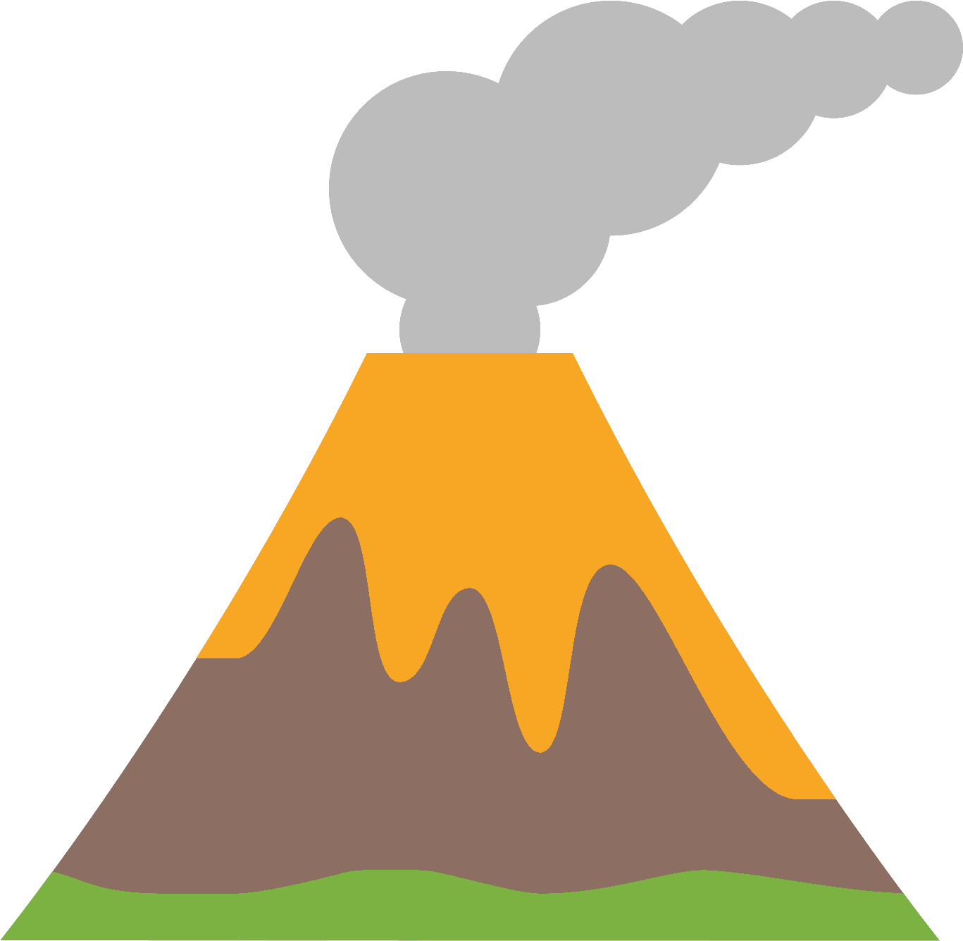 Volcano Png - Transparent Background Volcano Clipart, Png Download PNG with transparent background