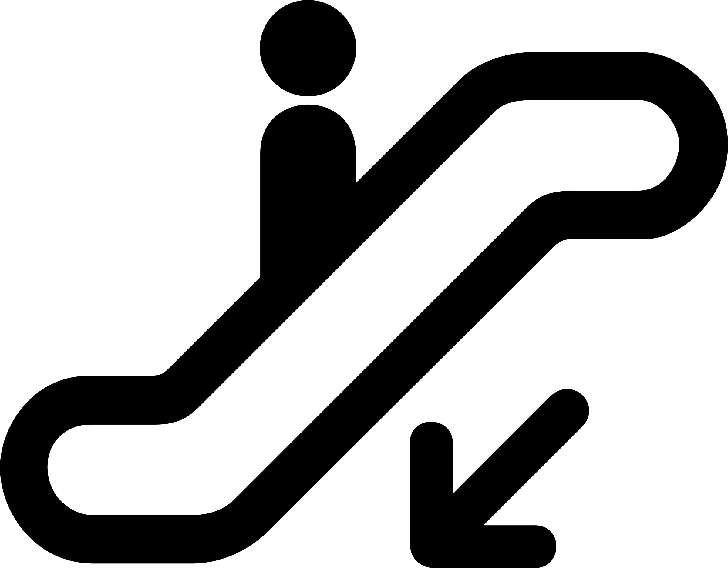 Escalator Symbol Graphic