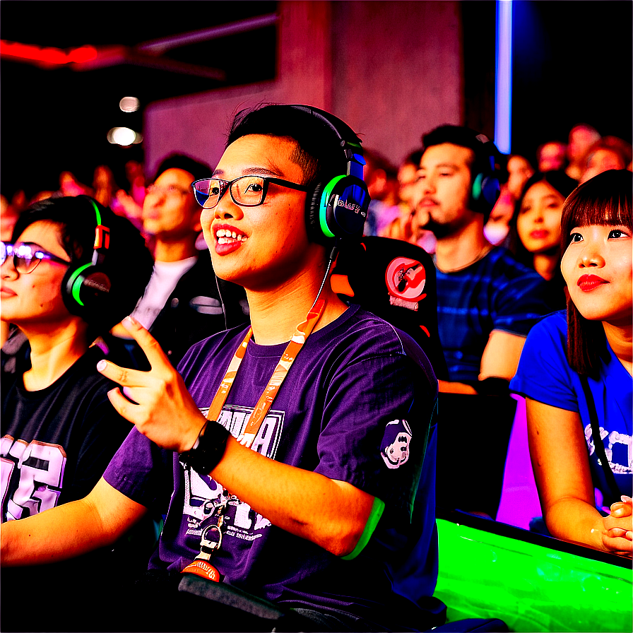 Esports Tournament Fans Png 06242024