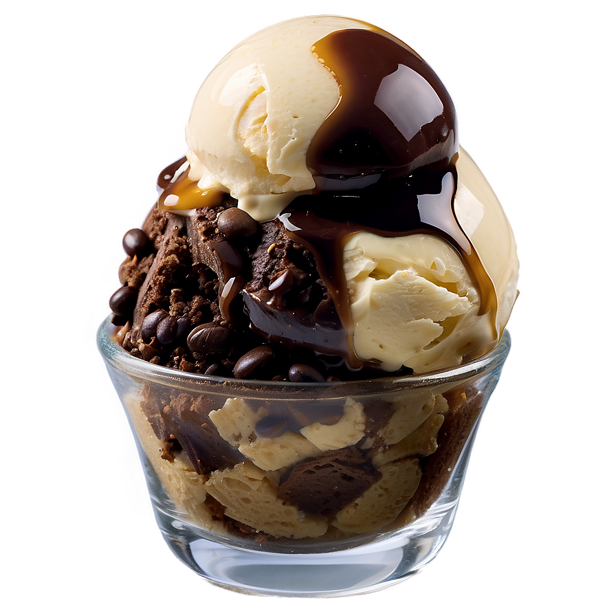 Espresso Crunch Ice Cream Sundae Png 29