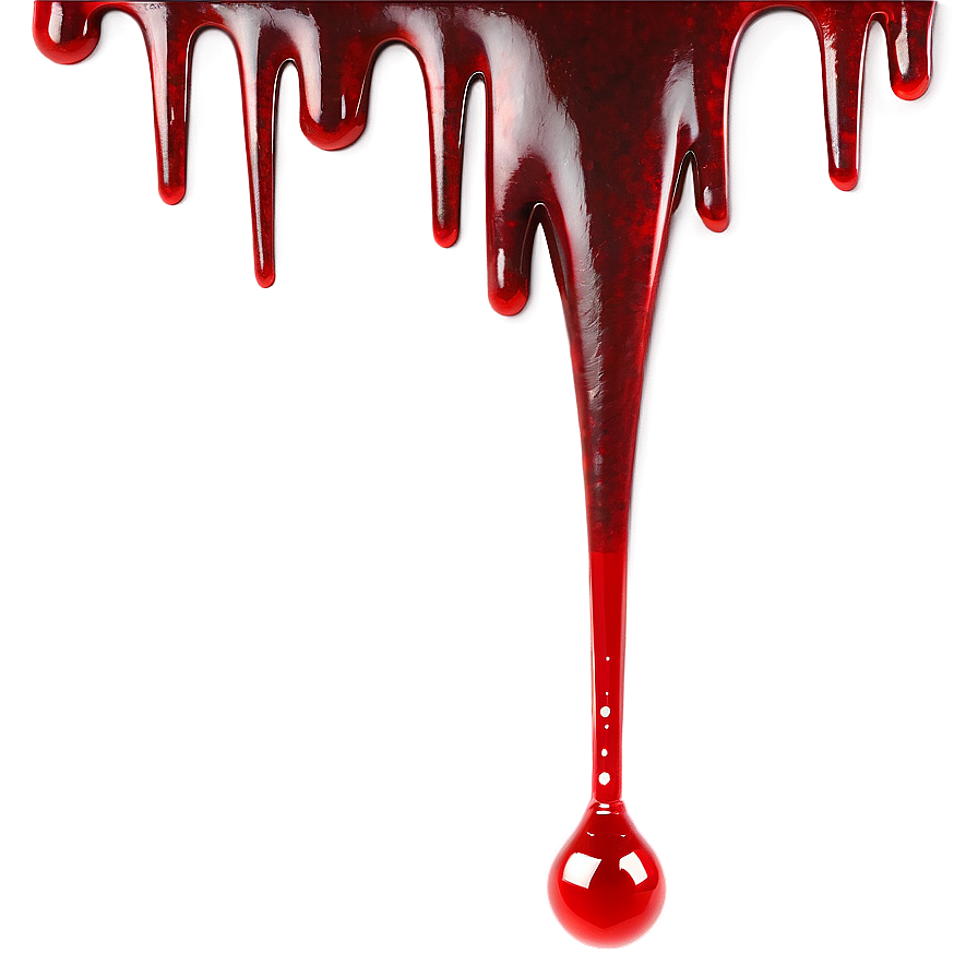 Essence of Life: Blood Drip PNG 19 PNG with transparent background