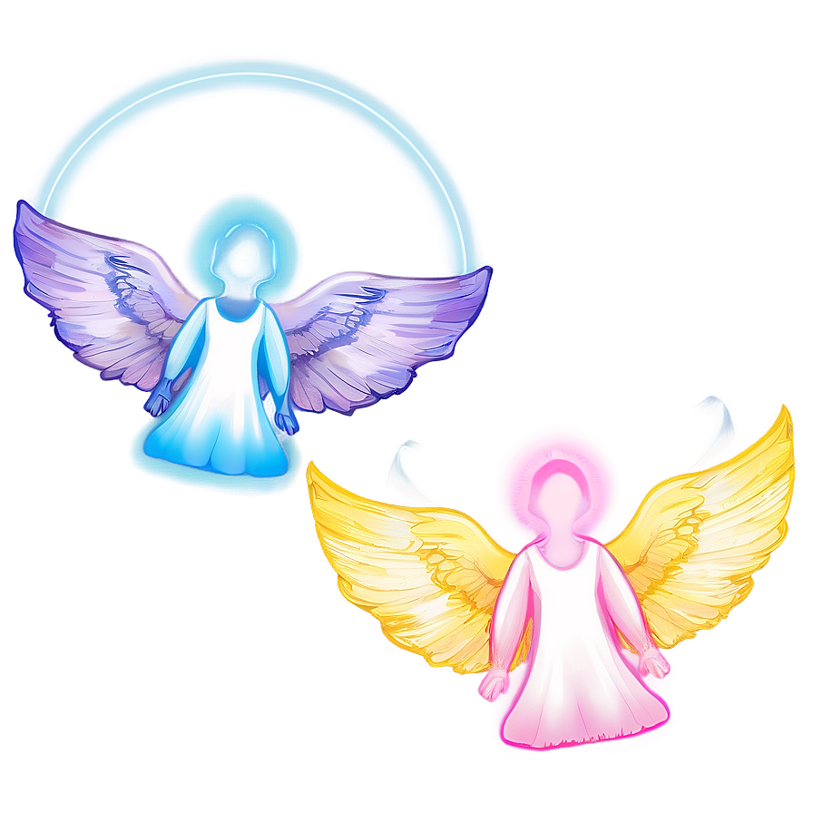 Ethereal Angels Illustration Png 06202024