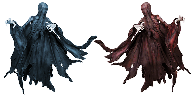 Ethereal Apparitions Artwork PNG with transparent background