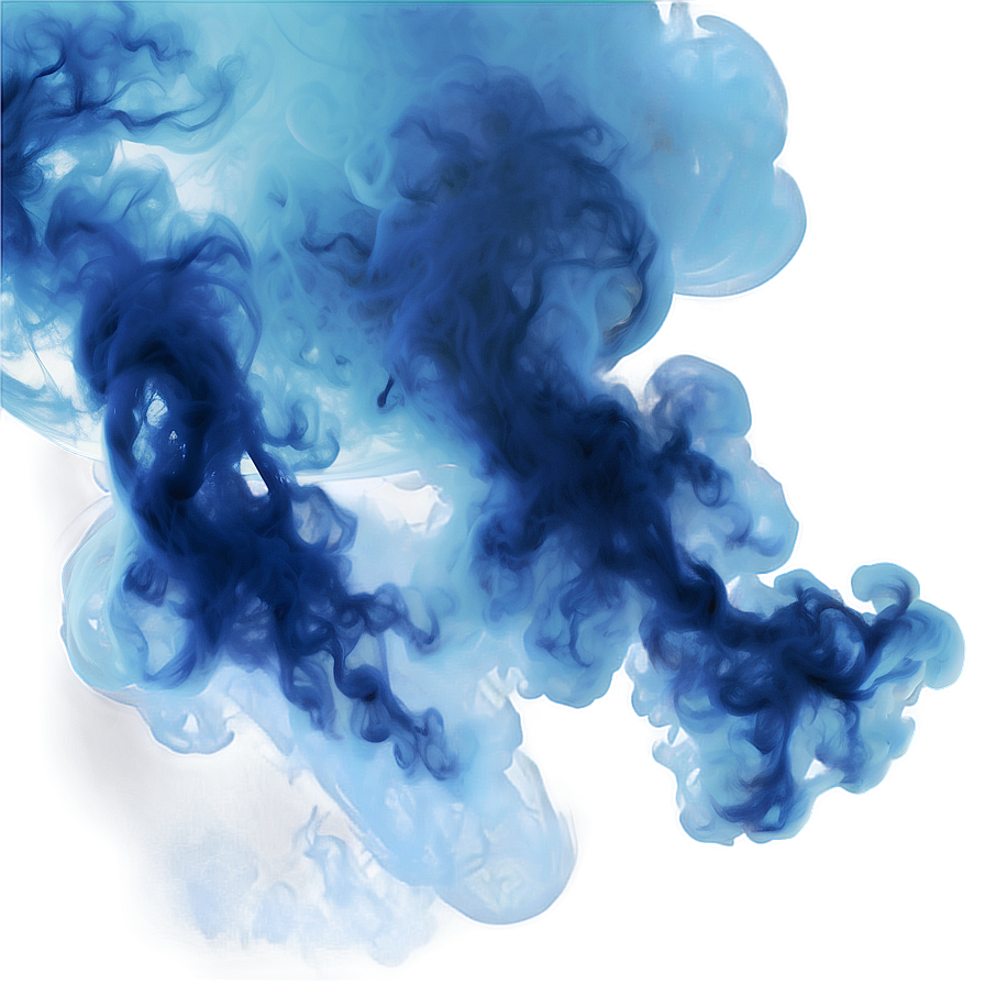 Ethereal Blue Smoke Texture Png Qyu24