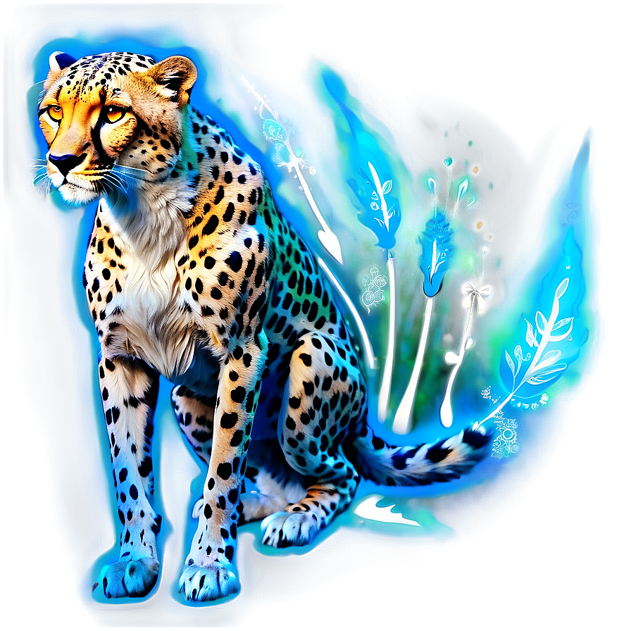 Ethereal Cheetah Spirit Png Nvt14