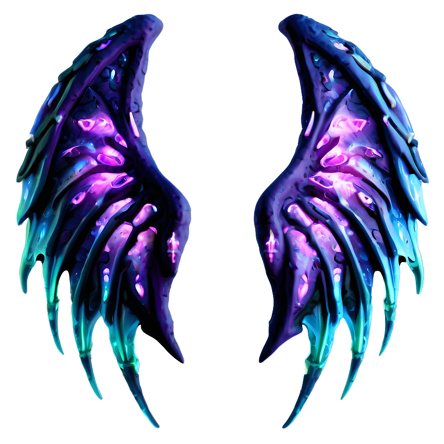 Ethereal Demon Wings Png 80