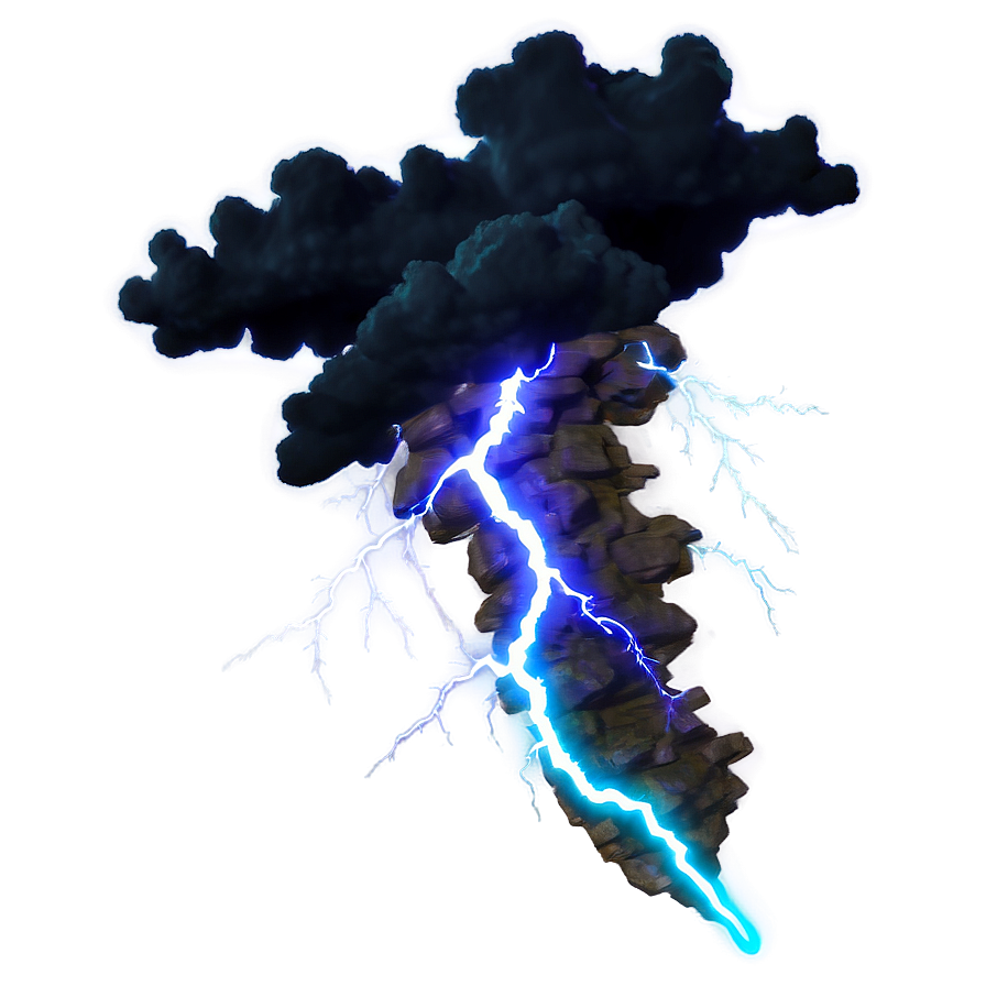 Ethereal Lightning Bolt Png Oap54