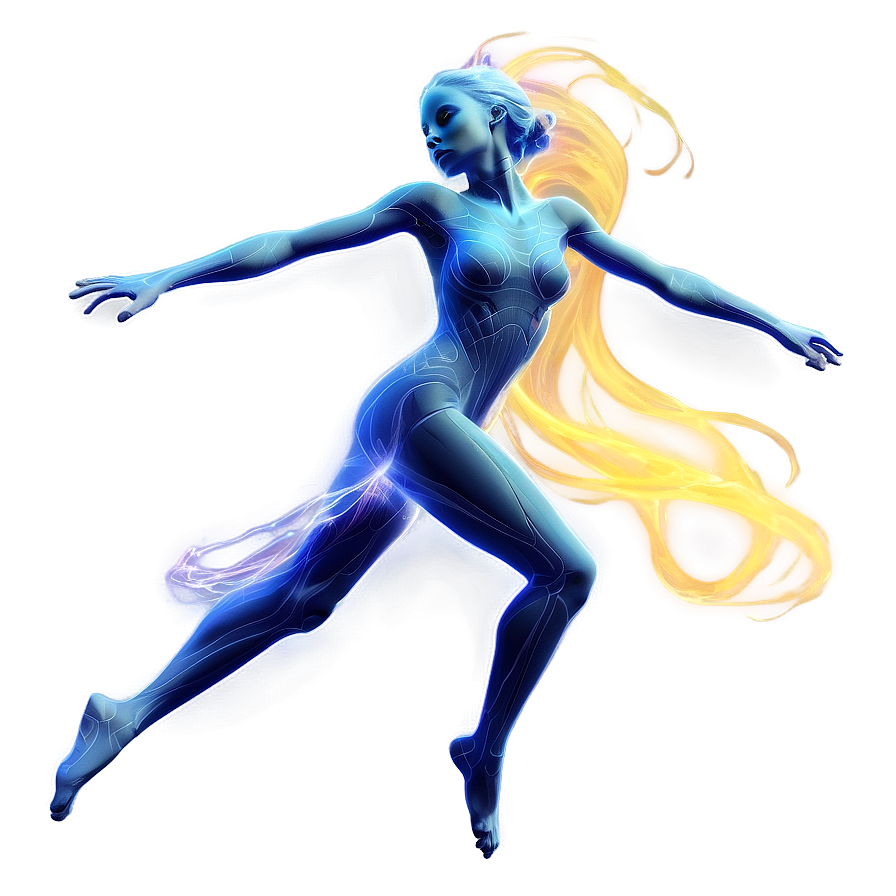 Ethereal Lines Fantasy Art PNG 5 PNG with transparent background