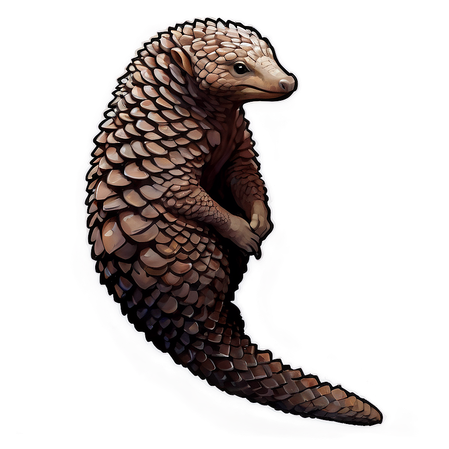 Ethereal Pangolin Spirit Png Vgb