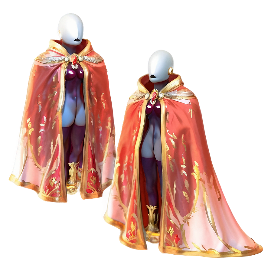 Ethereal Silk Cape PNG 06242024 PNG with transparent background