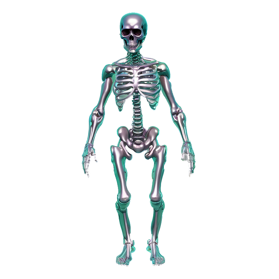 Ethereal Skull Figure Png C