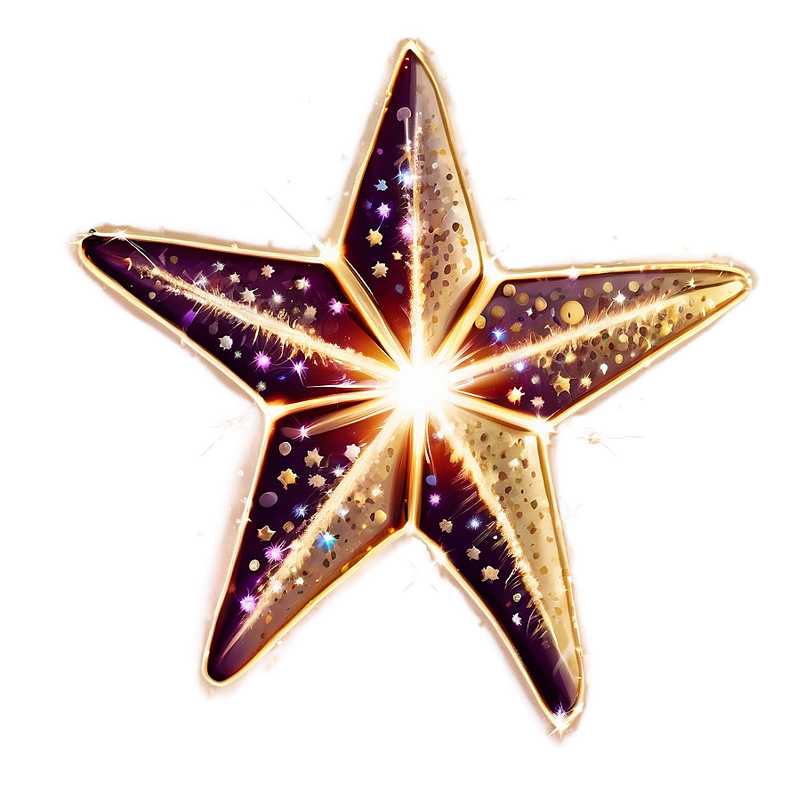 Ethereal Star Sparkle Png Qoa