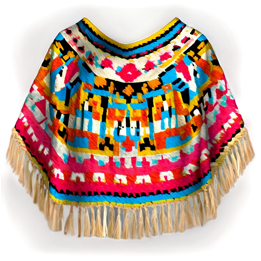 Ethnic Poncho Inspiration Png 79