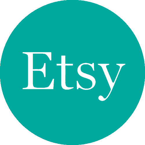 Etsy Logo Teal Background