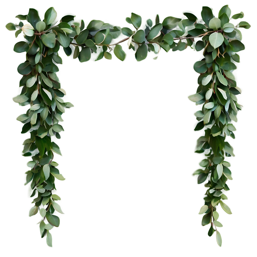 Eucalyptus Garland Decoration PNG 48 PNG image with a transparent background, free high-resolution download