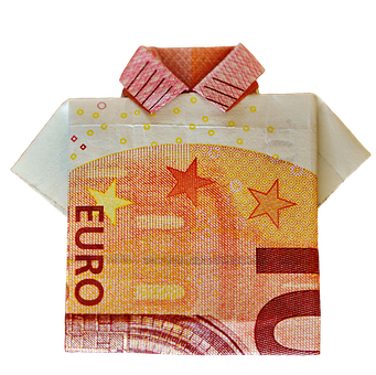 Euro Bill Origami Shirt