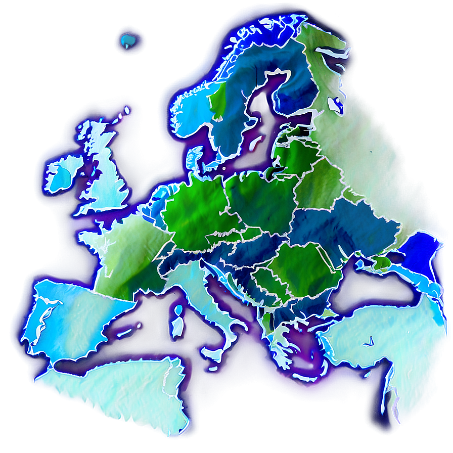 Europe Environmental Map PNG 48 PNG with transparent background