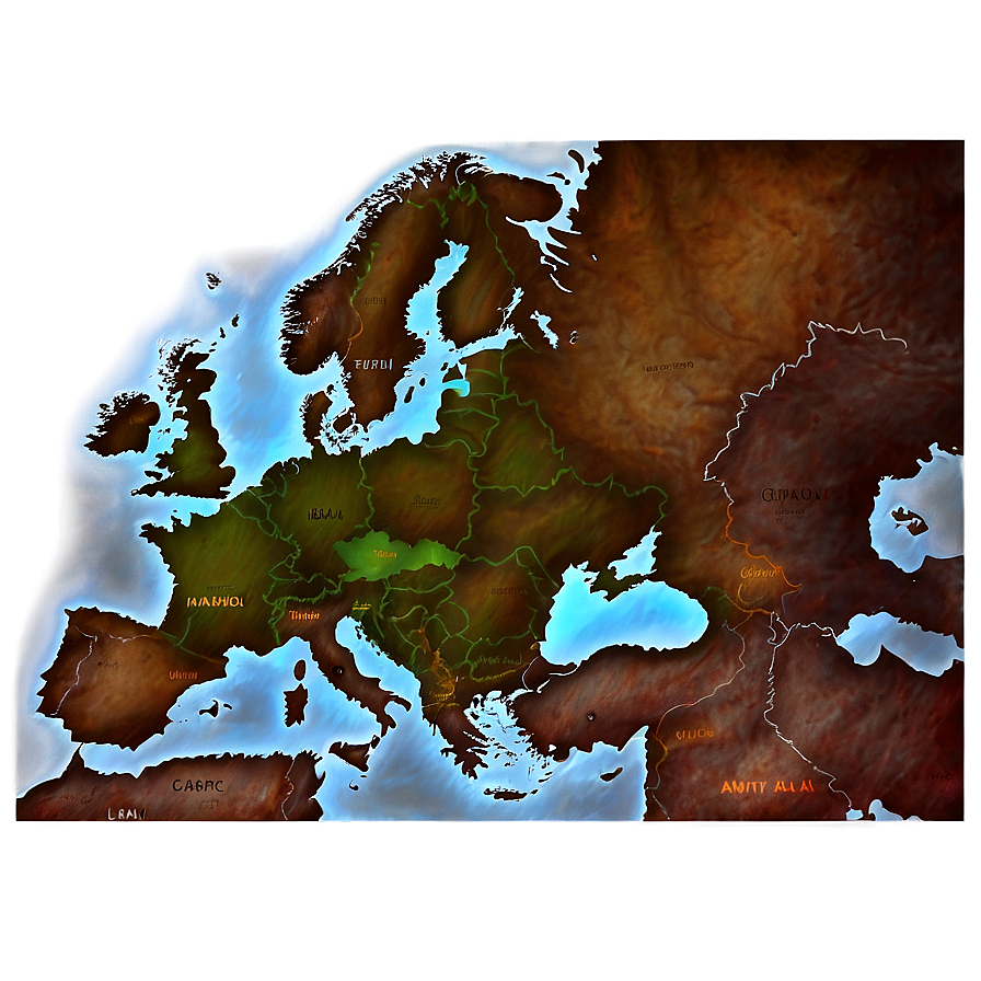 Europe Geography PNG kmk63 PNG with transparent background
