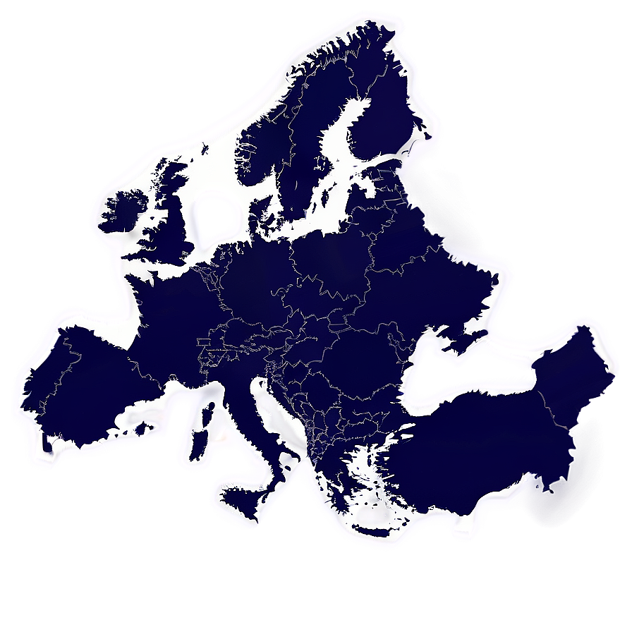 Europe Vector Map PNG 06112024 PNG with transparent background