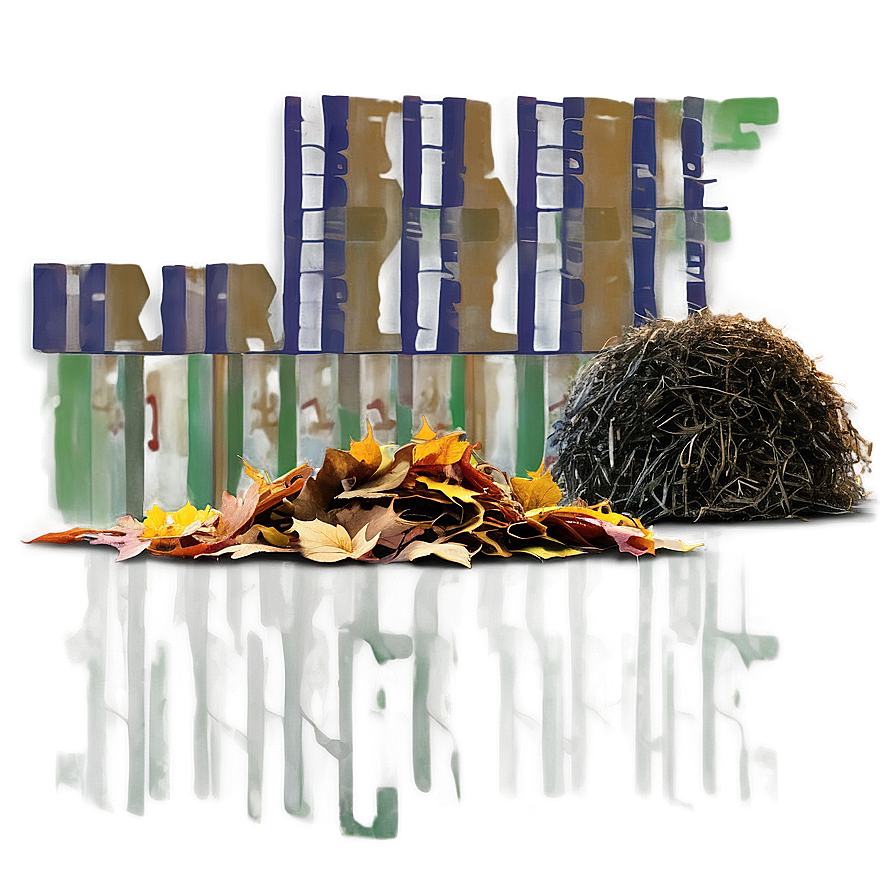 Evening Leaf Pile Png Xbb94