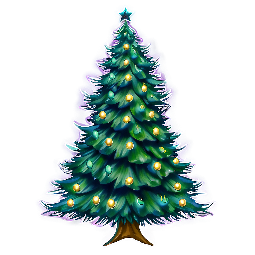 Evergreen Christmas Tree Png 63