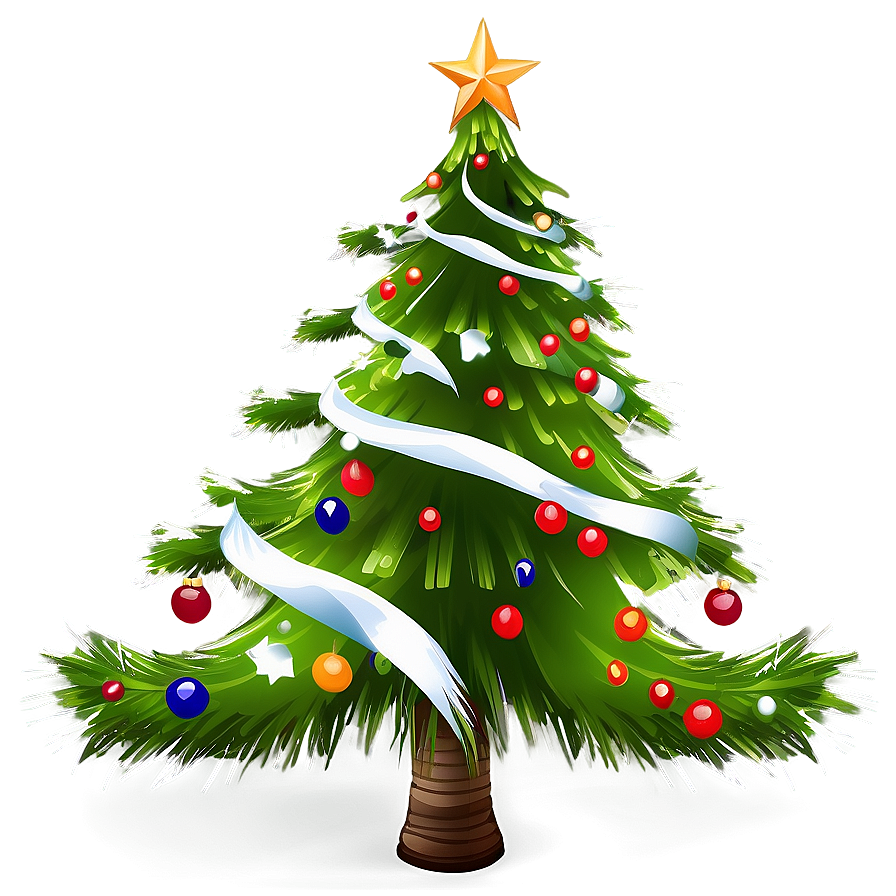 Evergreen Christmas Tree Png Rro