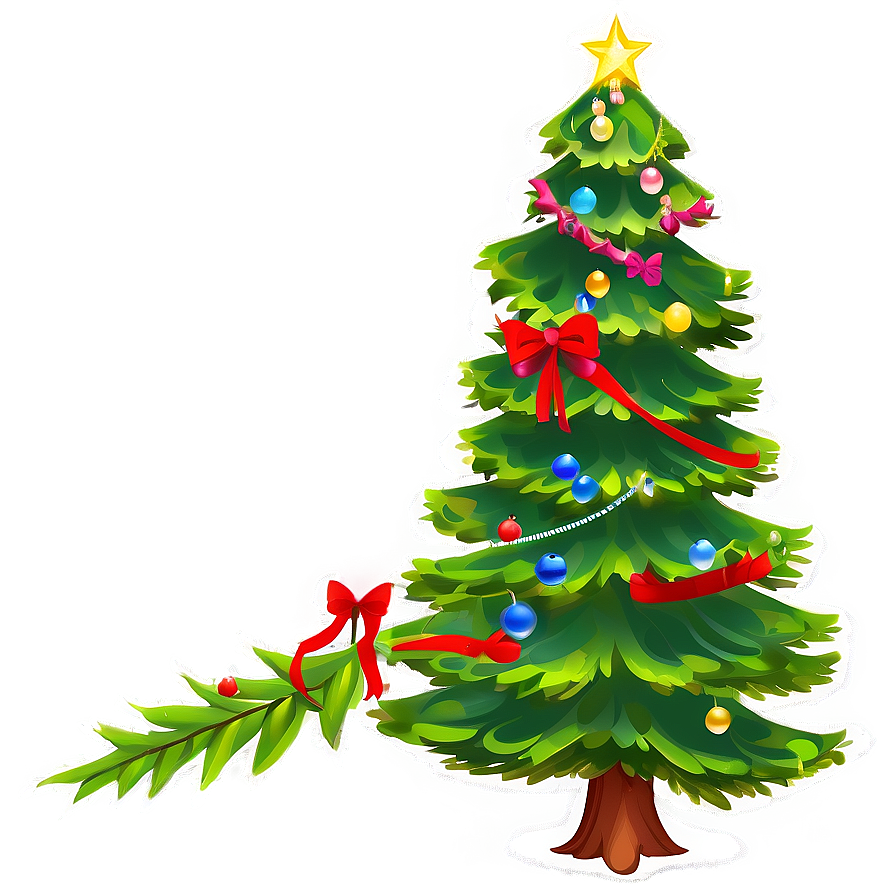 Evergreen Christmas Tree Png Wqm14