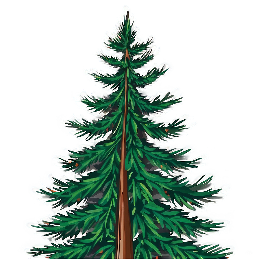 Evergreen Tree Clipart Png 97