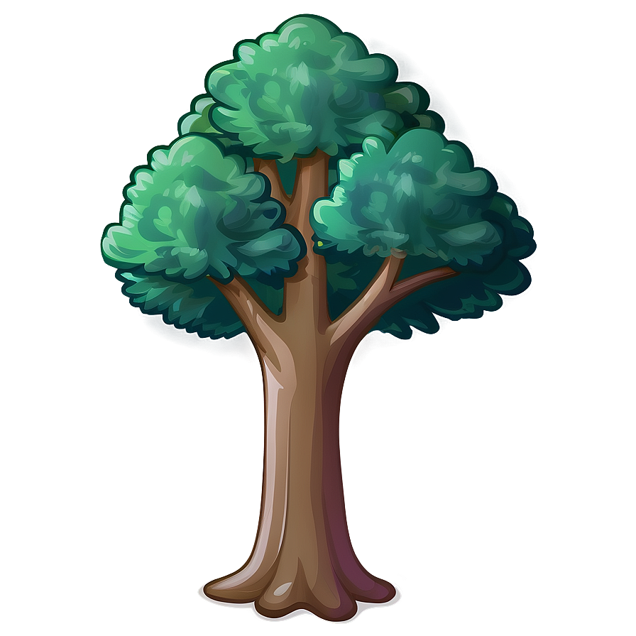 Evergreen Tree Emoji Png Uvg12