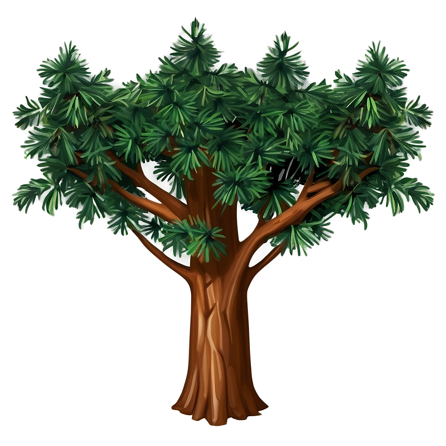 Evergreen Tree Texture Png 33