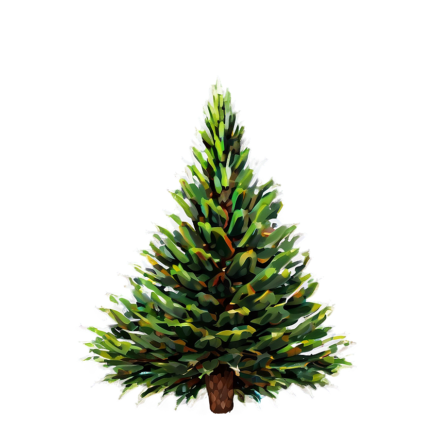 Evergreen Tree With Cones Png 06212024