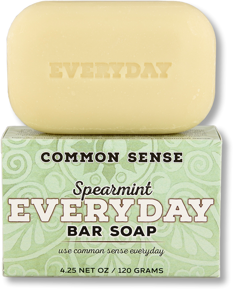Everyday Spearmint Bar Soap - Soap, HD Png Download PNG with transparent background