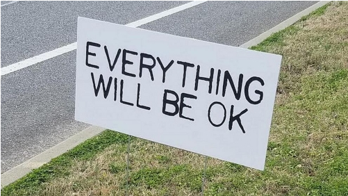 'everything Will Be Ok - Everything Will Be Ok Sign, HD Png Download PNG with transparent background