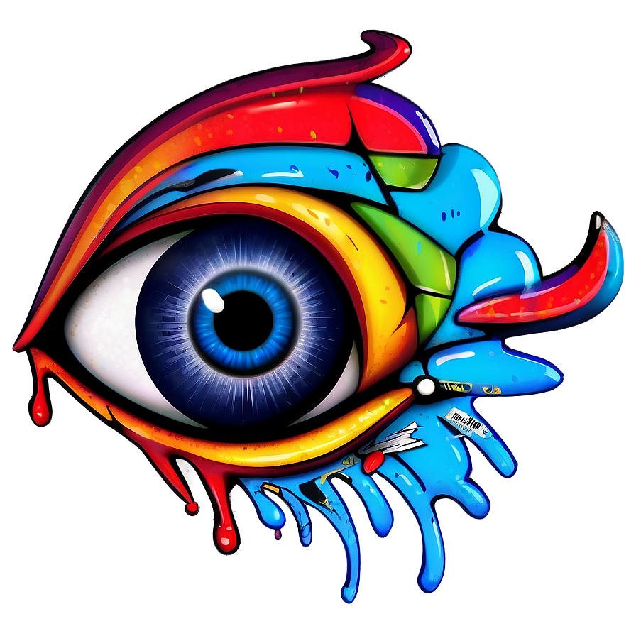 Evil Eye Graffiti Png 58