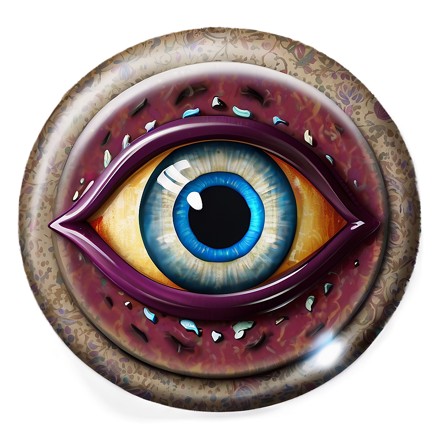 Evil Eye Illustration Png 31